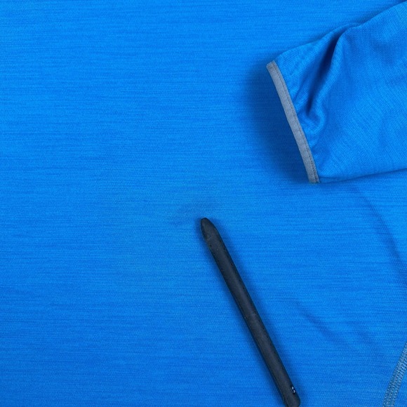 Patagonia Performance SunShade Hoodie Summer Pullover Large Blue - Picture 7 of 12